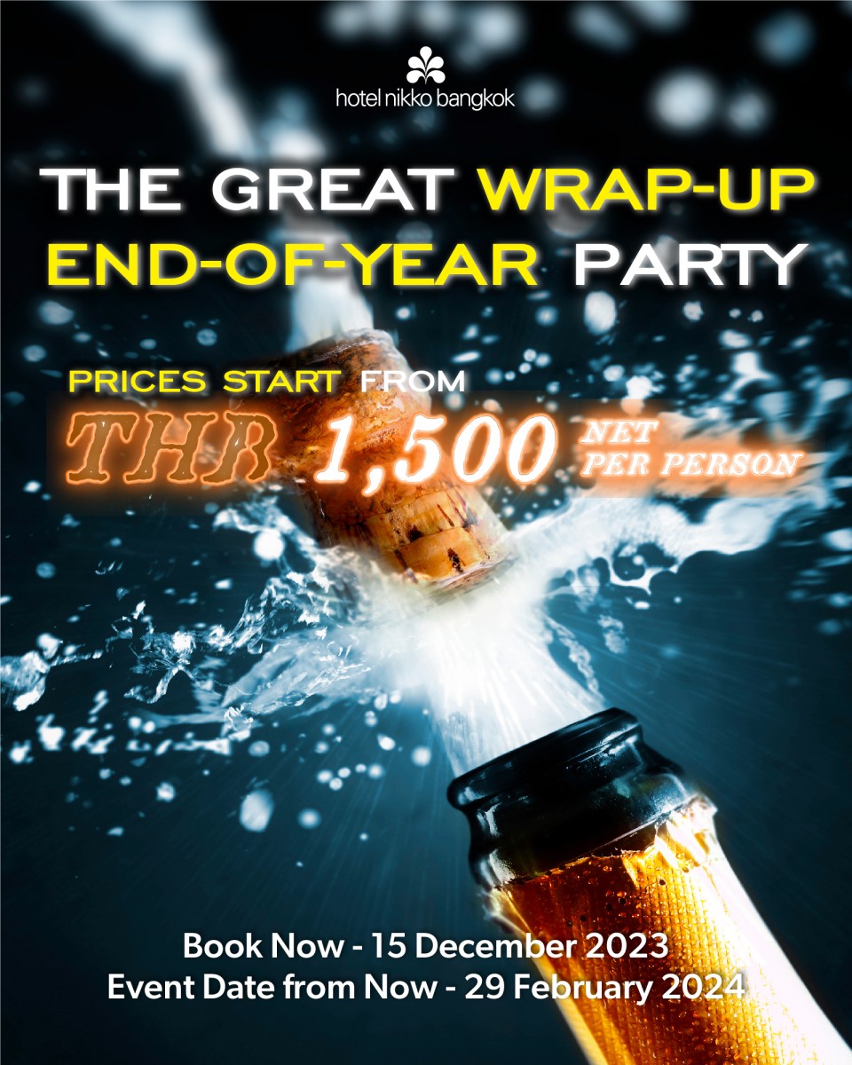 The Great Wrap-Up End of Year Party at Hotel Nikko Bangkok 